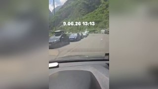 После выборов в Армении армяне из РФ возвращаются через Верхний Ларс — видео