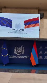Министр экономики Геворг Папоян обсудил с дипломатами ЕС экспорт армянской продукции и сертификацию GLOBAL GAP