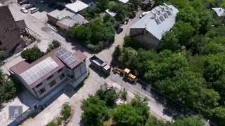 Дорога в Чаренцаване, Арагацотнская область