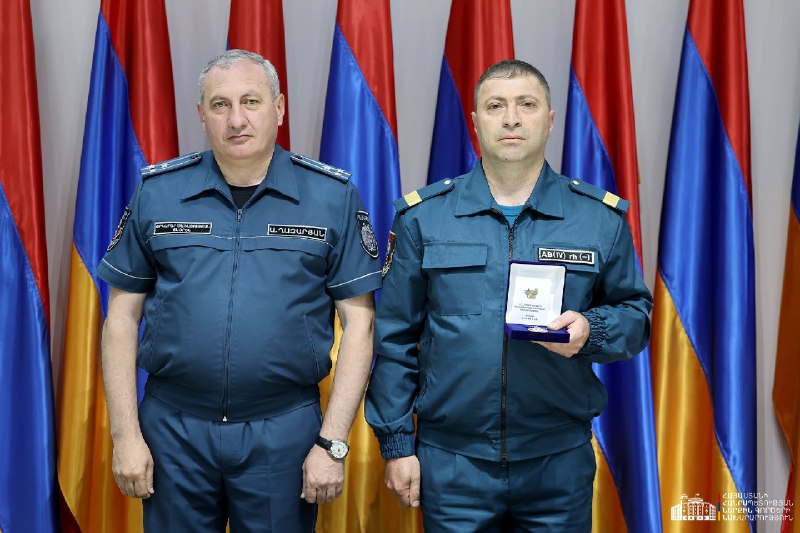 Спасатели Арагацотна получили награды за поиски на реке Памбак