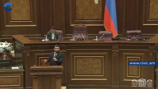 Ваагн Алексанян: оппозиция покинула зал из-за закона об избирательных взятках